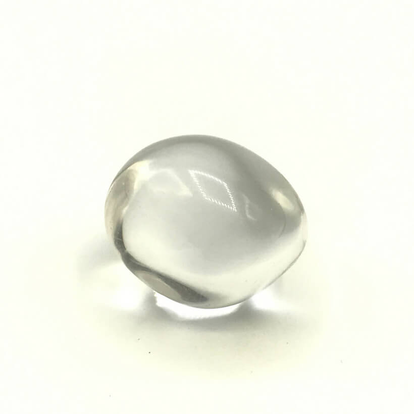 Bergkristall-Trommelstein