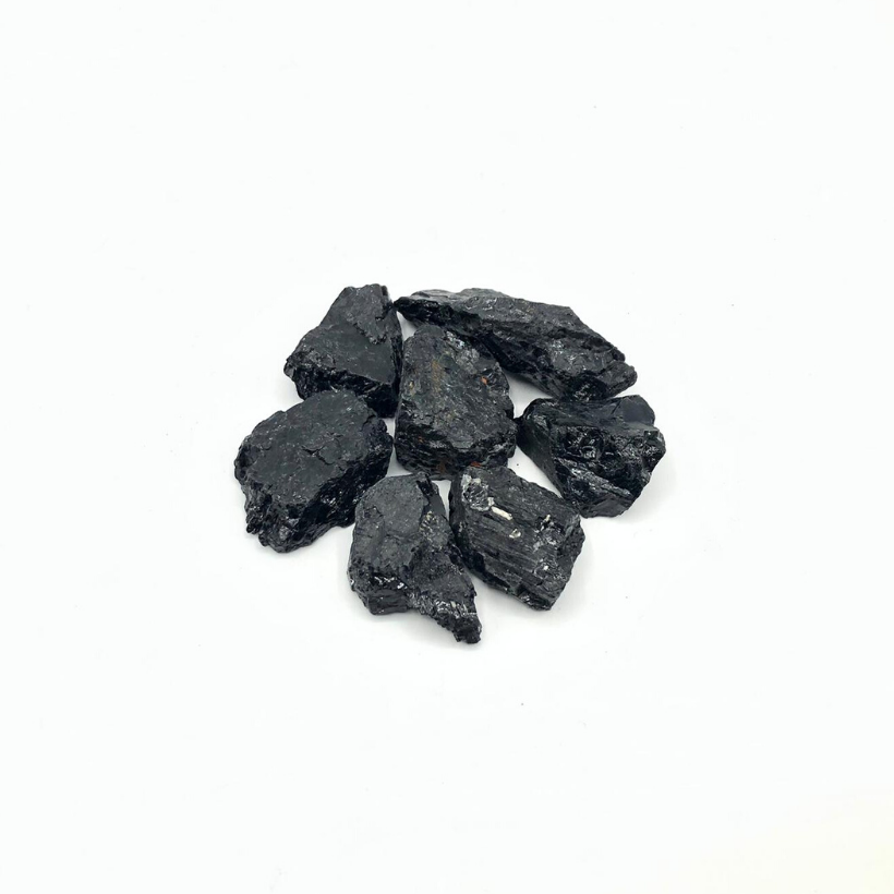 Schwarzer Turmalin Kristalle (Schörl)