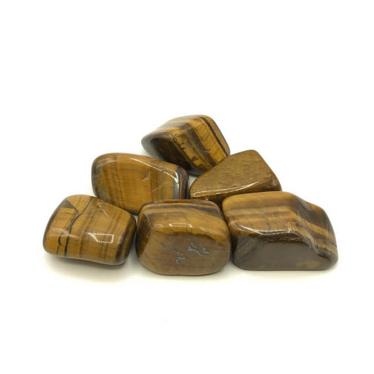 Tigerauge-Trommelstein