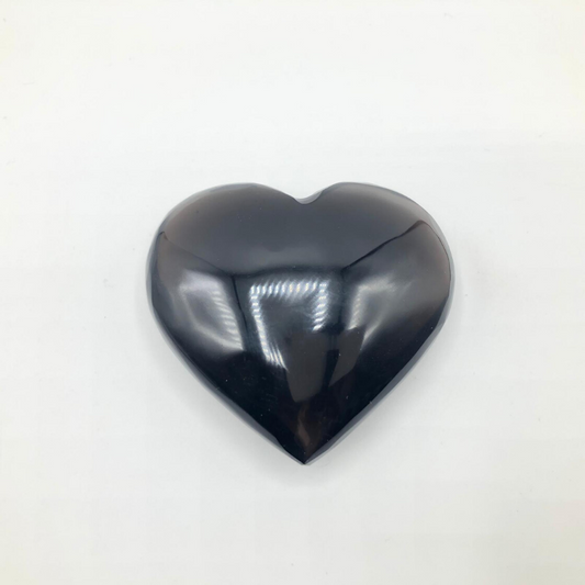 Obsidian in Herzform
