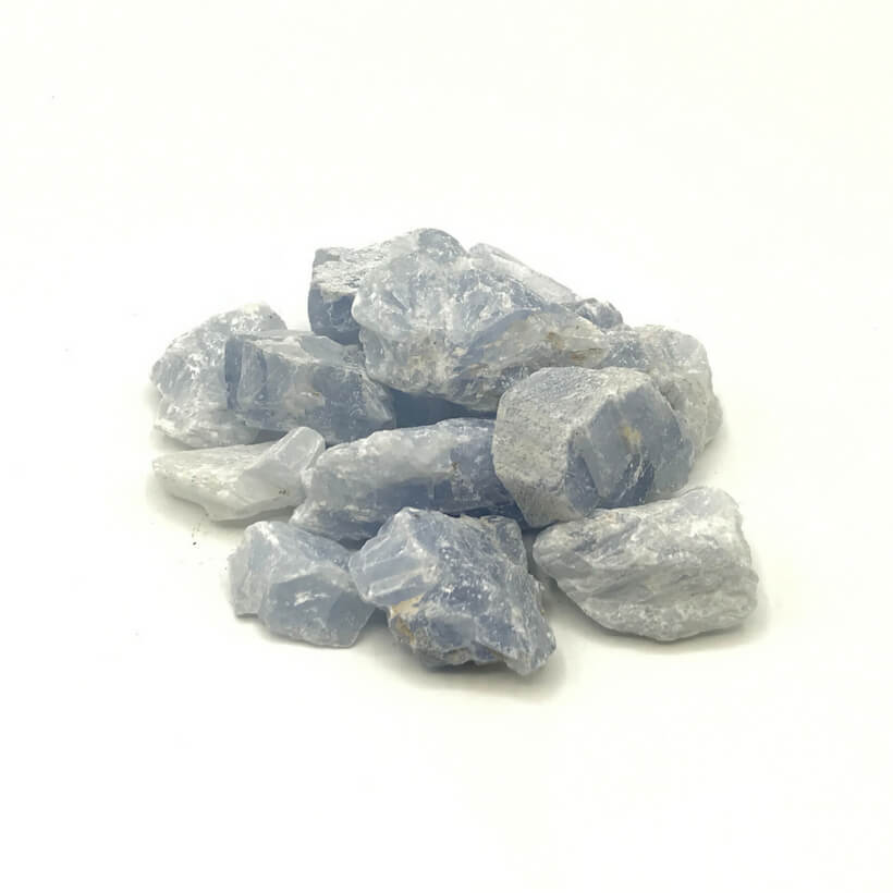 1 KG BLAUER CALCIT Rohsteine+Mineralien+Edelsteine+Dekosteine+Wassersteine 